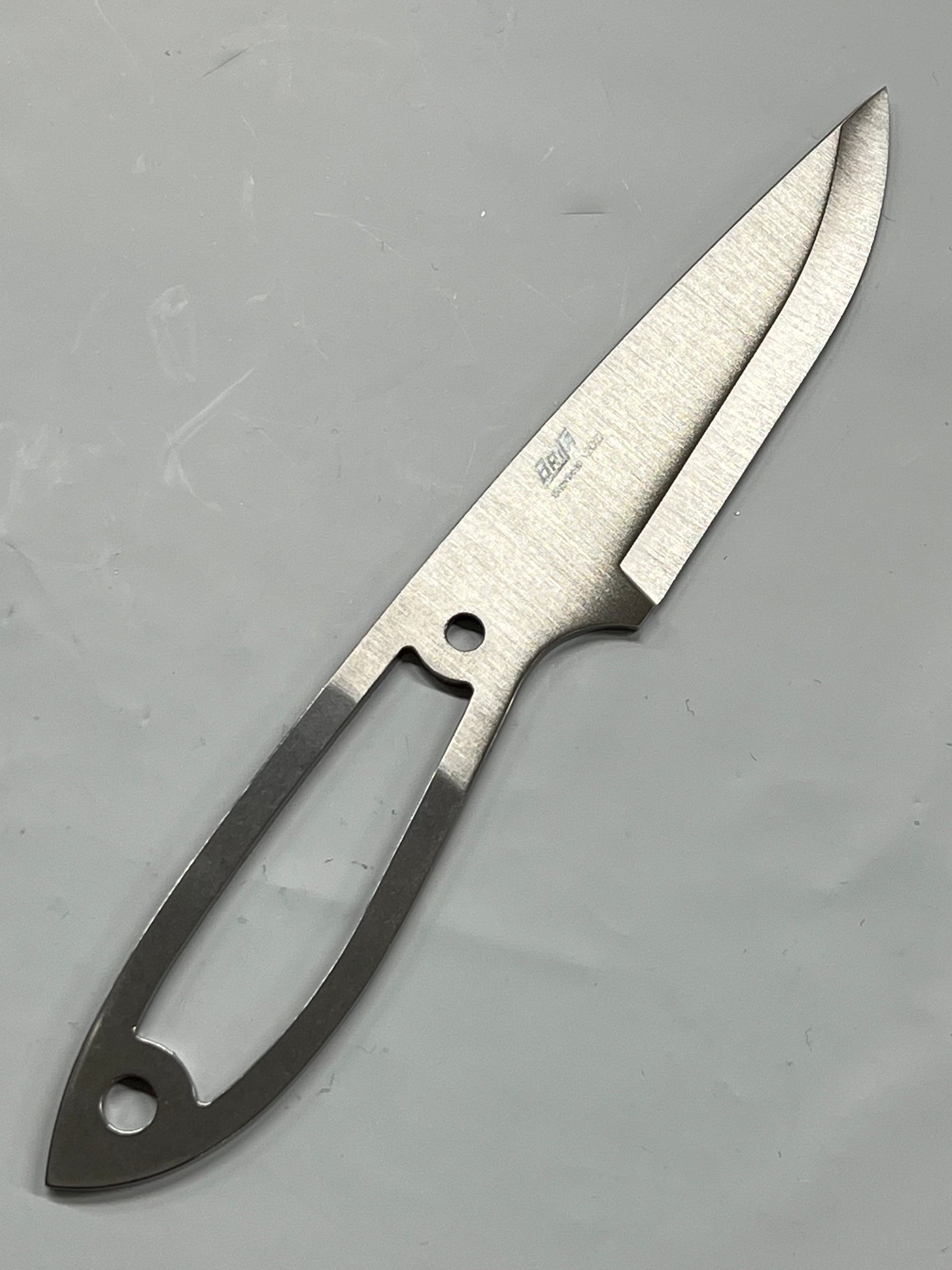 Hoja de cuchillo de acero inoxidable Brisa Bobtail 80
