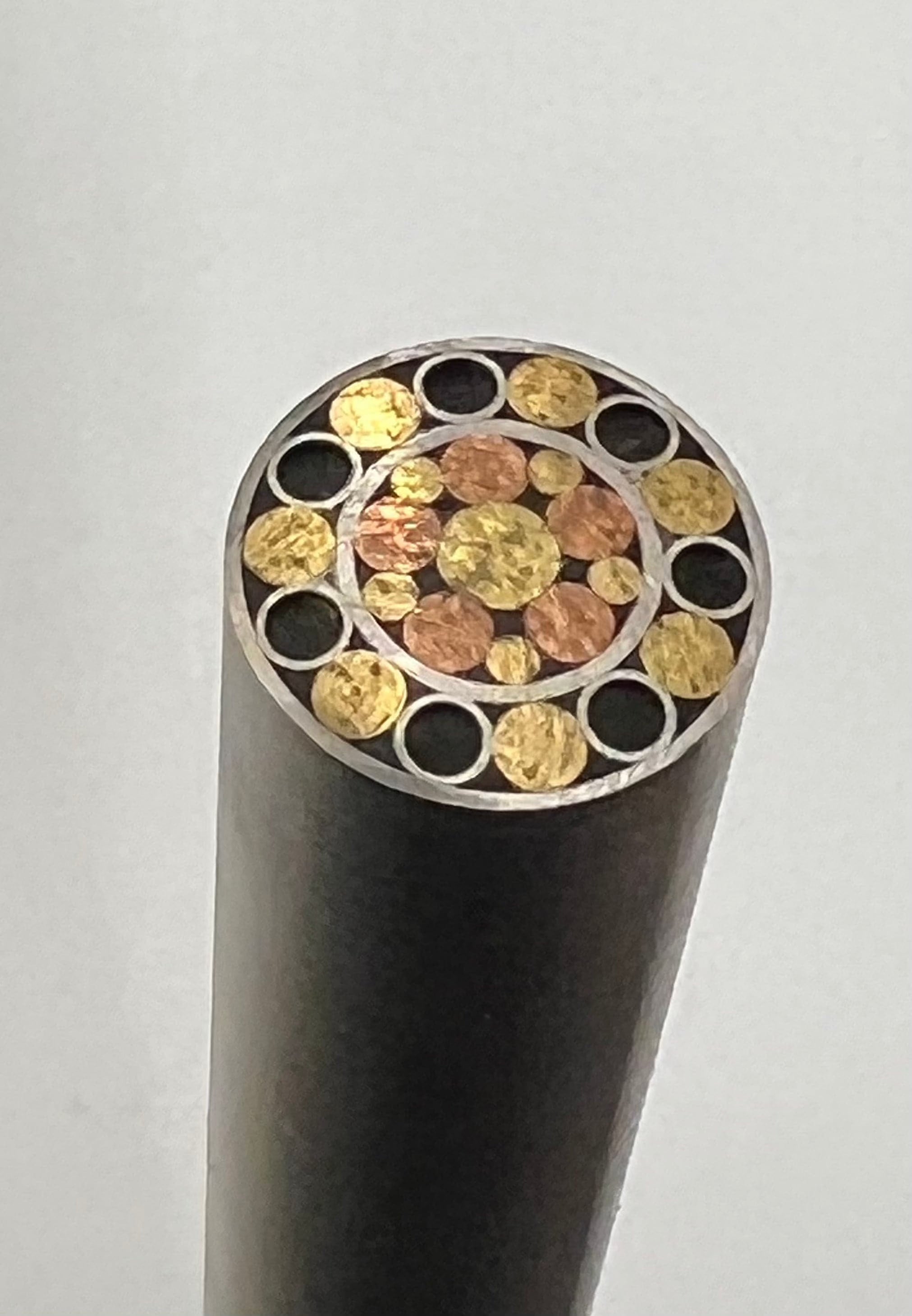 Pin de mosaico 9,5 mm, adorno para mango
