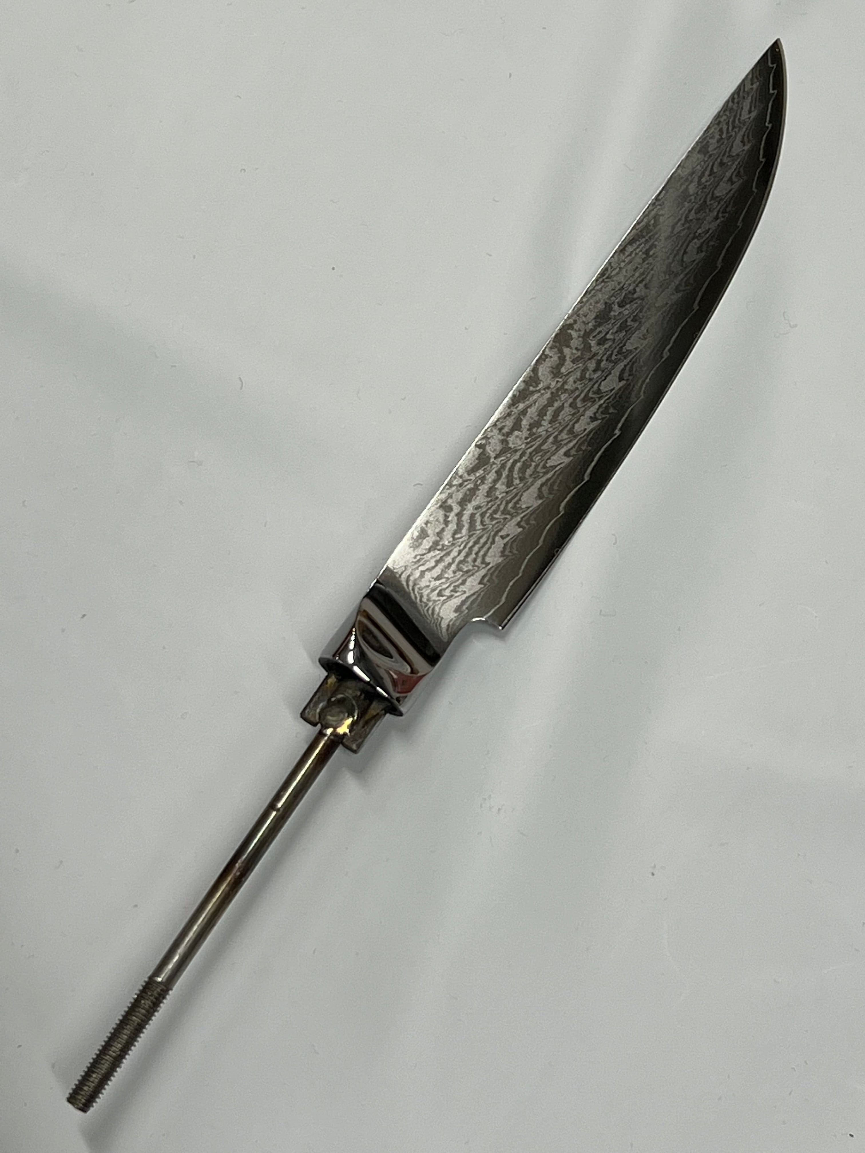 Hoja de cuchillo para carne de 5" (143 mm) - Cuchillo de chef de damasco AUS10