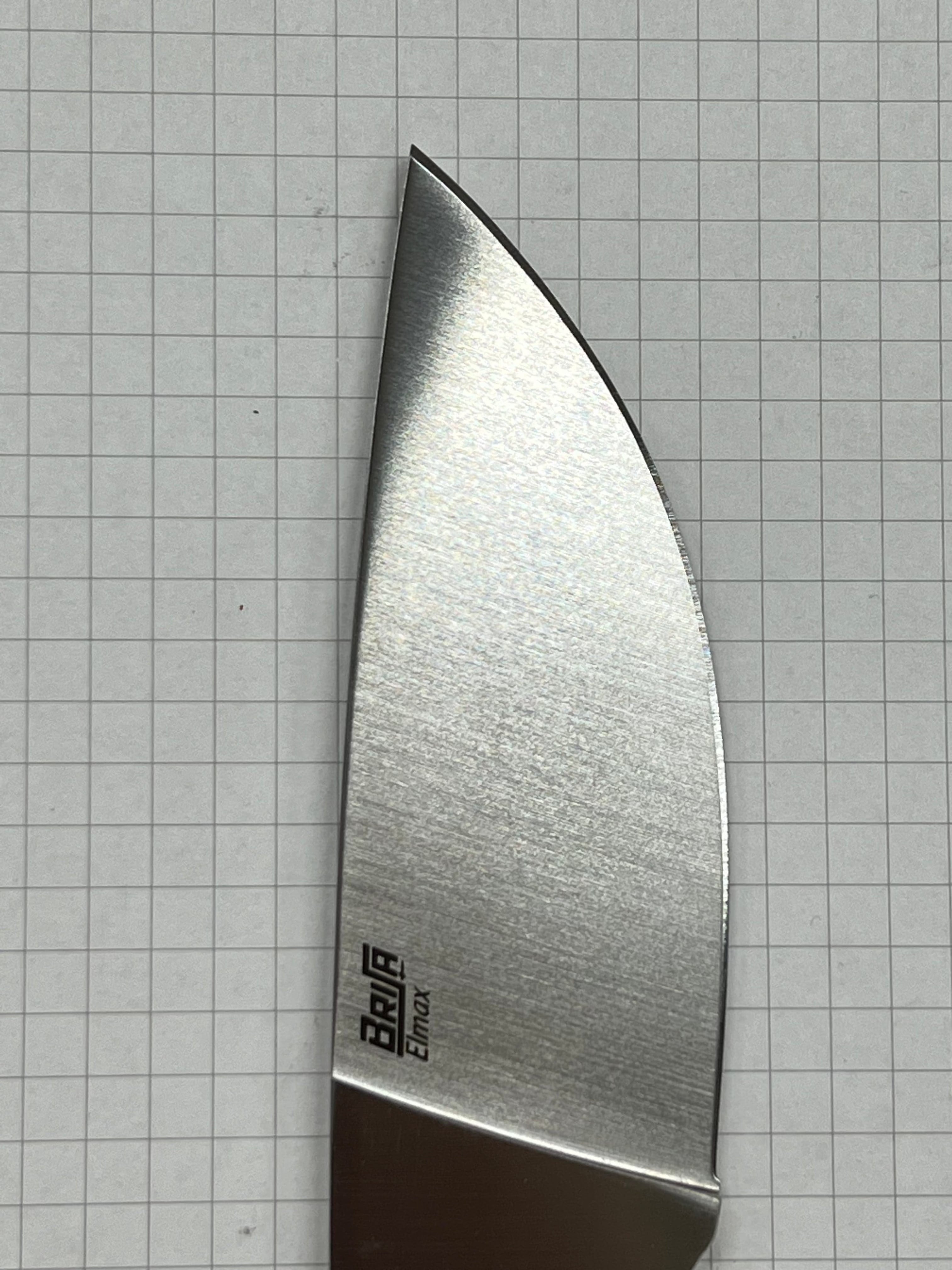Hoja de cuchillo de acero inoxidable Brisa Skinner 90 Elmax