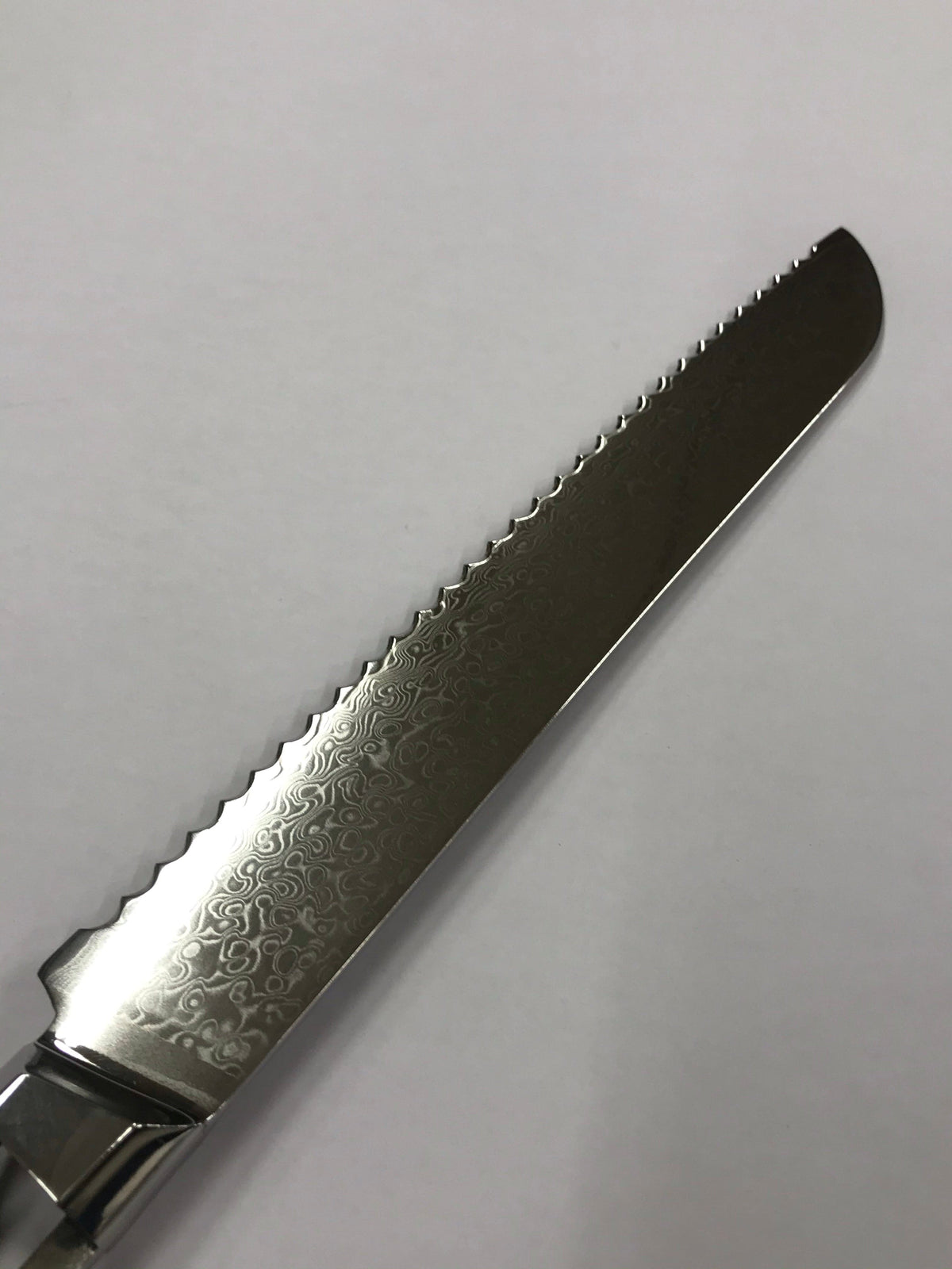 Hoja de cuchillo de pan - Cuchillo de chef de Damasco VG10