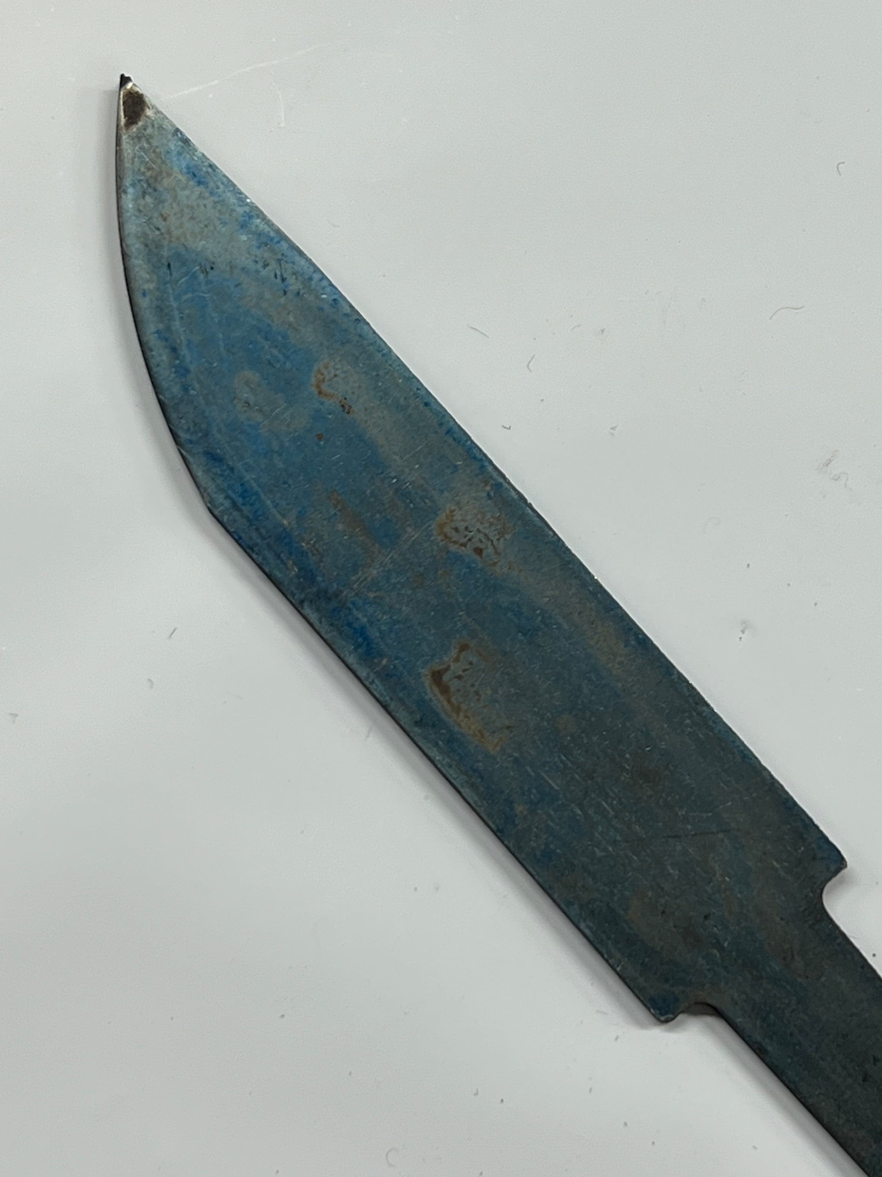 Hoja de cuchillo 80 mm templada sin afilar
