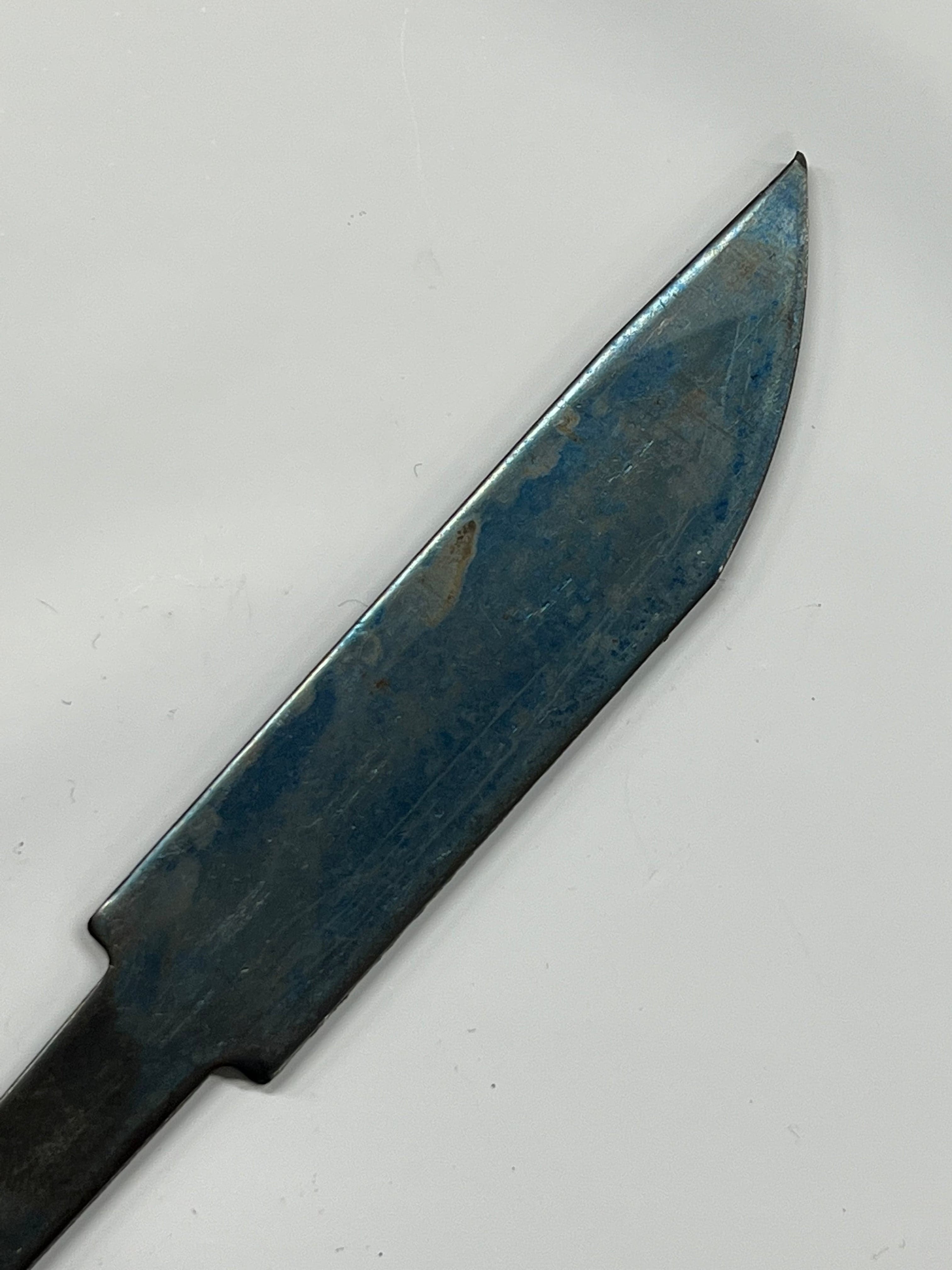 Hoja de cuchillo 80 mm templada sin afilar