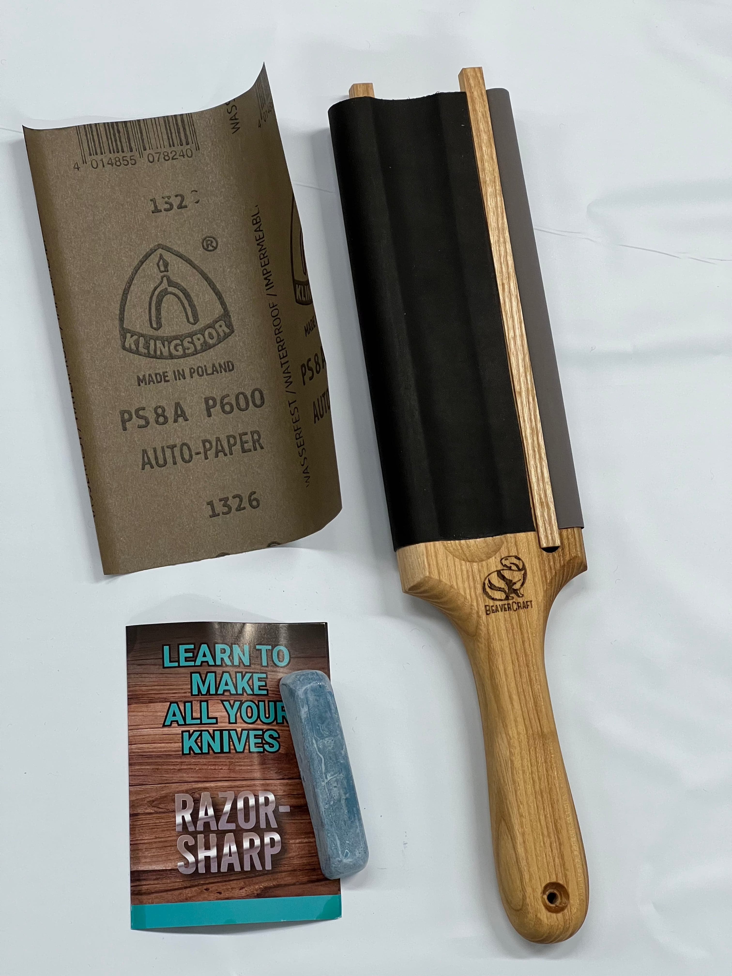 Correa de asentado para cuchillo de tallado y filo curvo LS5P1
