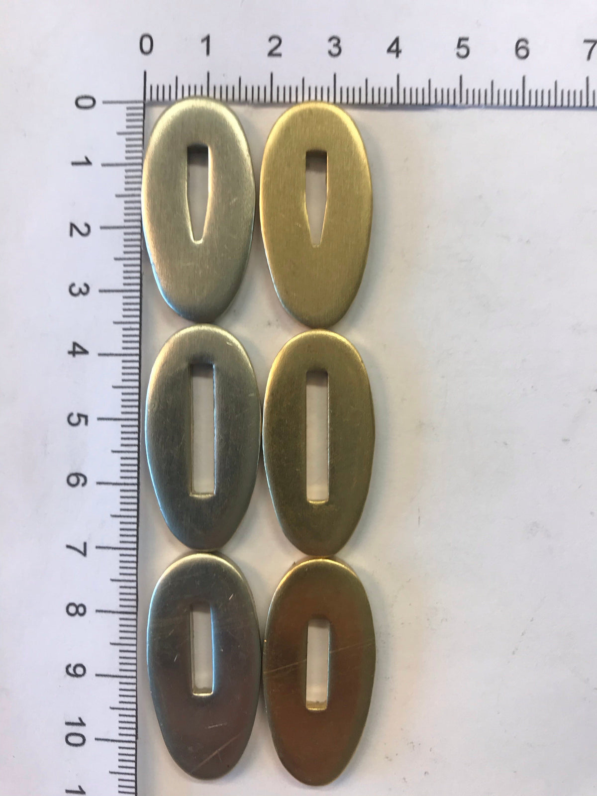Placas de bisagra con protección para dedos 15x31