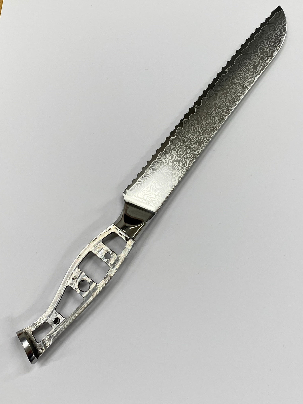 Hoja de cuchillo para pan - Cuchillo de chef de damasco VG10