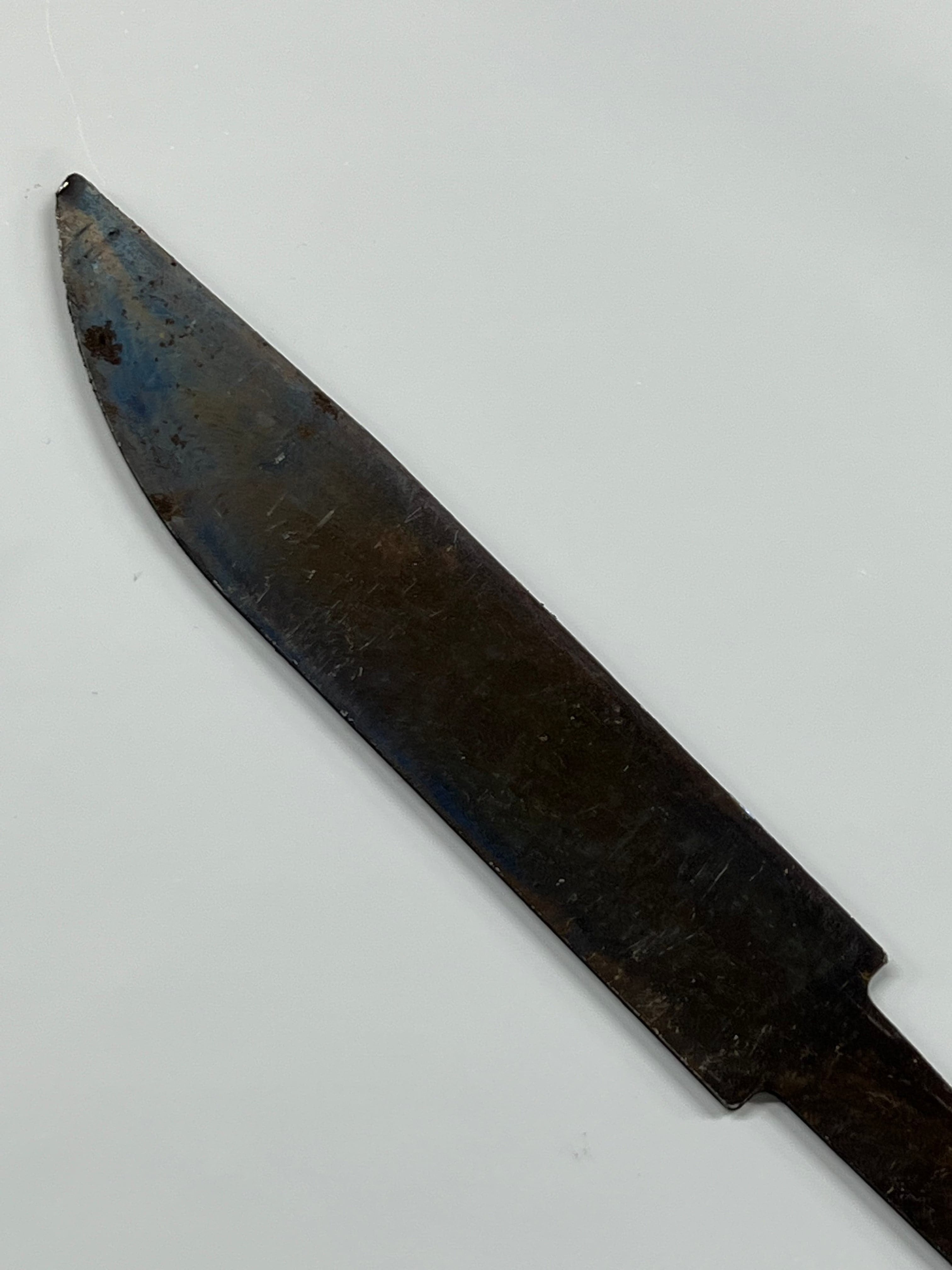 Hoja de cuchillo 90mm endurecida sin afilar
